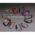 factory direct price aluminum screw carabiner